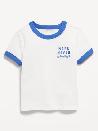 Short-Sleeve Ringer Graphic T-Shirt for Toddler Boys | Old Navy (US)