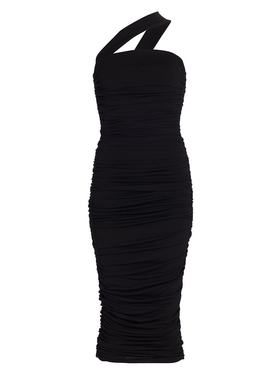 Ruched One-Shoulder Sheath Dress | Saks Fifth Avenue