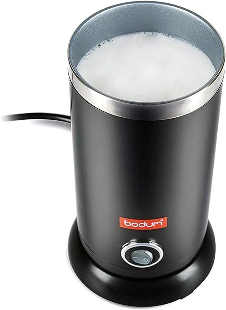 Bodum 11870-01US Bistro Electric Milk Frother, 10 Ounce, Black | Amazon (US)