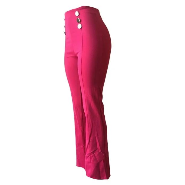 Niuer Womens Yoga Lounge Dress Pants Work Office Business Casual Slacks Stretch Regular Straight ... | Walmart (US)