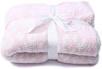 Pink Leopard Throw Blanket (Barefoot Dreams comparable)  | Amazon (US)