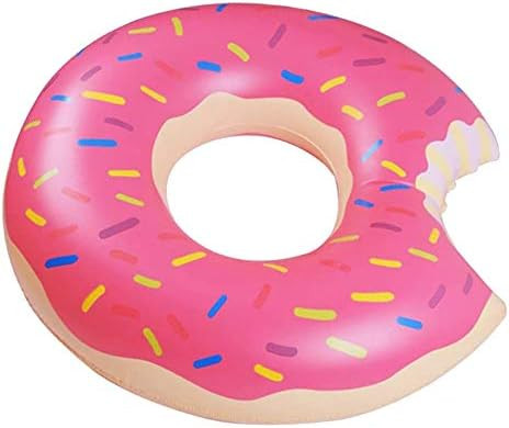 Fastwolf Donut Pool Float for Kids Adults,Inflatable Doughnut Pool Tubes Pink for Summer,Funny Vi... | Amazon (US)
