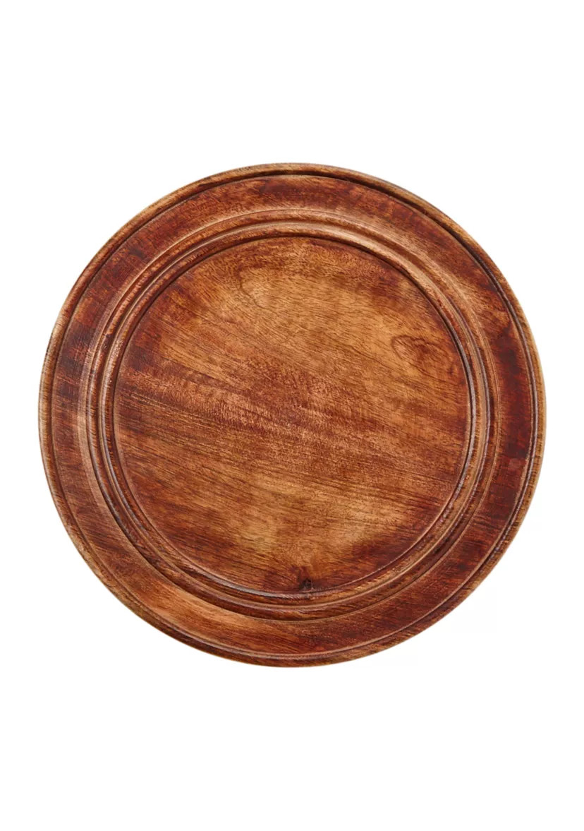Mango Wood Charger | Belk