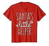 Kids Christmas Gift for Girls Toddler Boy Santas Little Helper T-Shirt | Amazon (US)