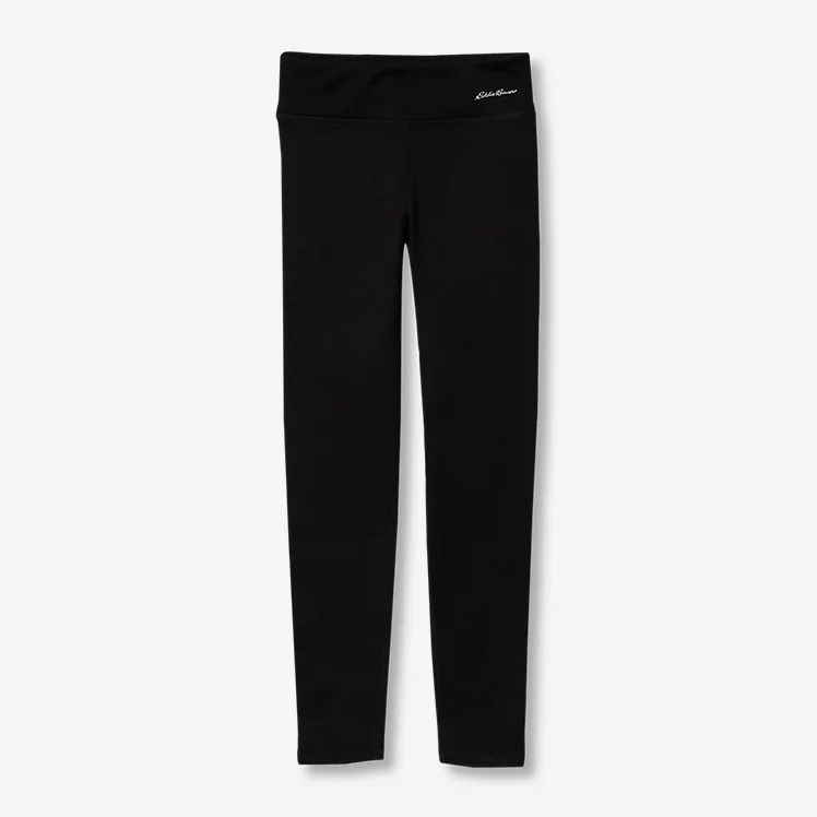 Extra Mile Plush-Lined Leggings - Heather | Eddie Bauer, LLC