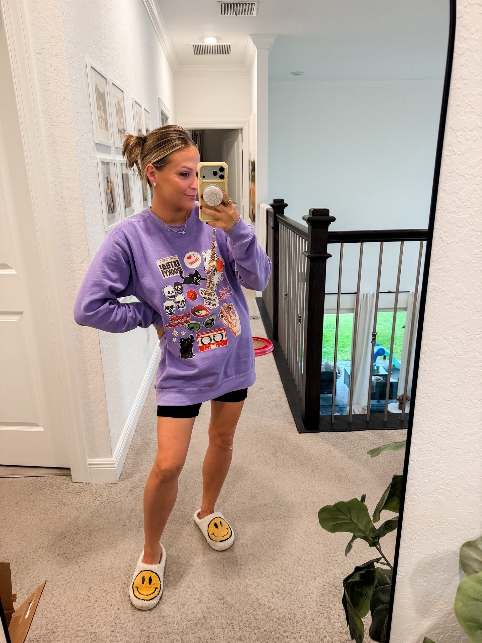 From her 2025 Halloween collection still available but also her 2026 collection is just as good!!! ✨⭐️👻
Wearing size large (I size up 1-2 in her crewnecks & tshirts)

#LTKmomlife #LTKootd #LTKSeasonal