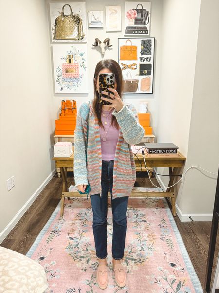 Casual outfit with free people stripe cardigan 



#LTKfindsunder100 #LTKstyletip #LTKSeasonal