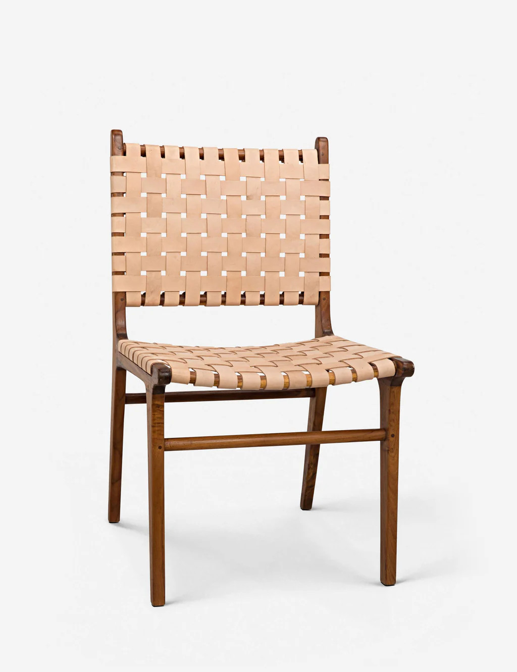 Halona Leather Dining Chair | Lulu and Georgia 