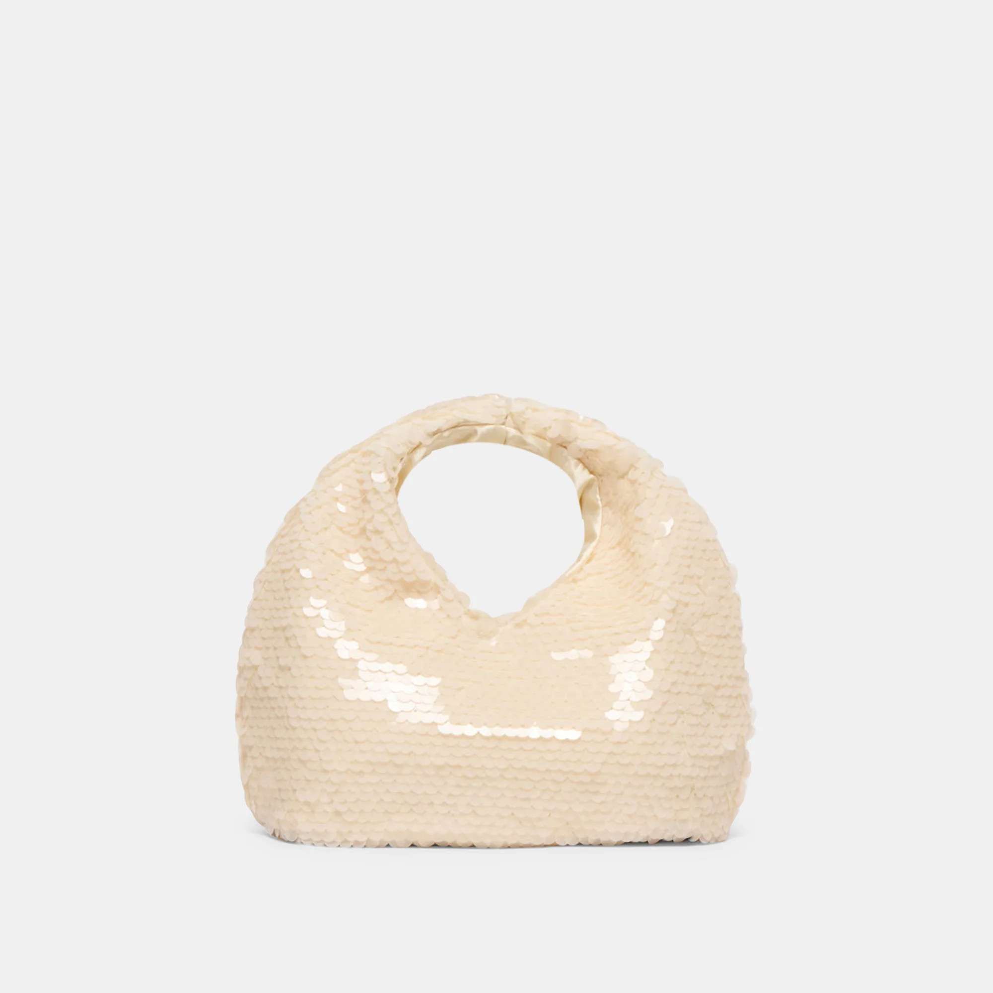 Dahlia Sequin Handbag Ivory Sequin | DolceVita.com