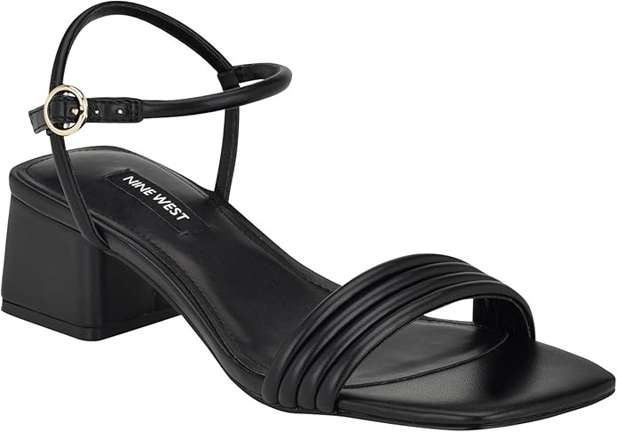Nine West Womens Bernise Block Heel Sandals | Amazon (US)