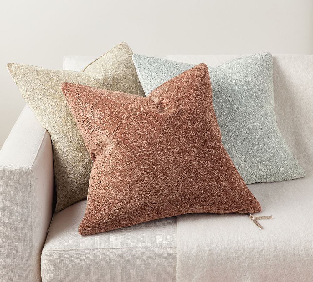 Karina Chenille Pillow | Pottery Barn (US)