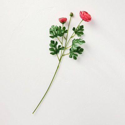 Coral Ranunculus Artificial Stem - Hearth & Hand™ with Magnolia | Target
