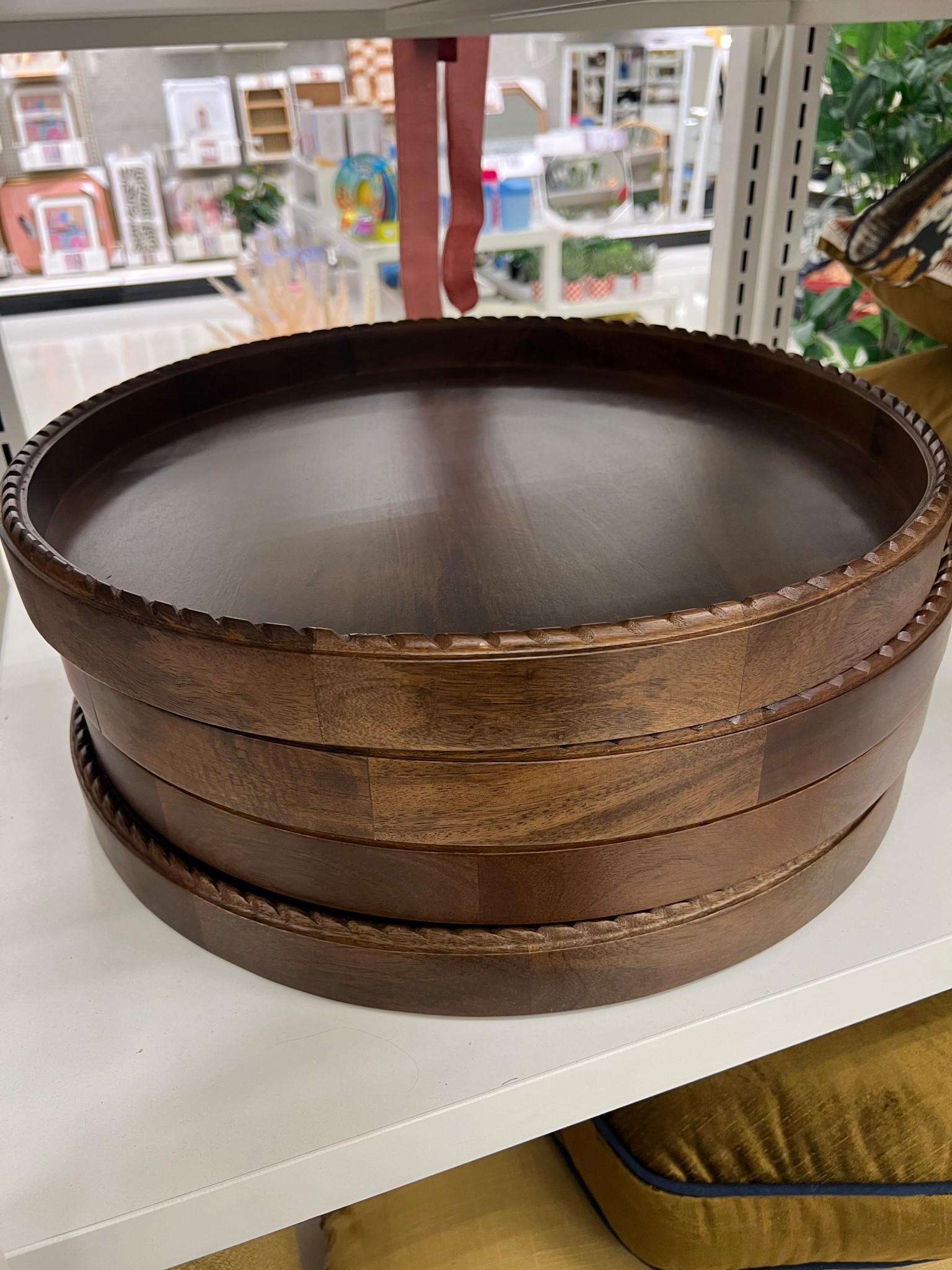 The perfect addition to warm up your home for fall! Set this on your ottoman or your kitchen island and layer in a vase, books and a candle or chain link on top!

#target #falldecor #homedecor

#LTKFindsUnder50 #LTKHome #LTKSeasonal