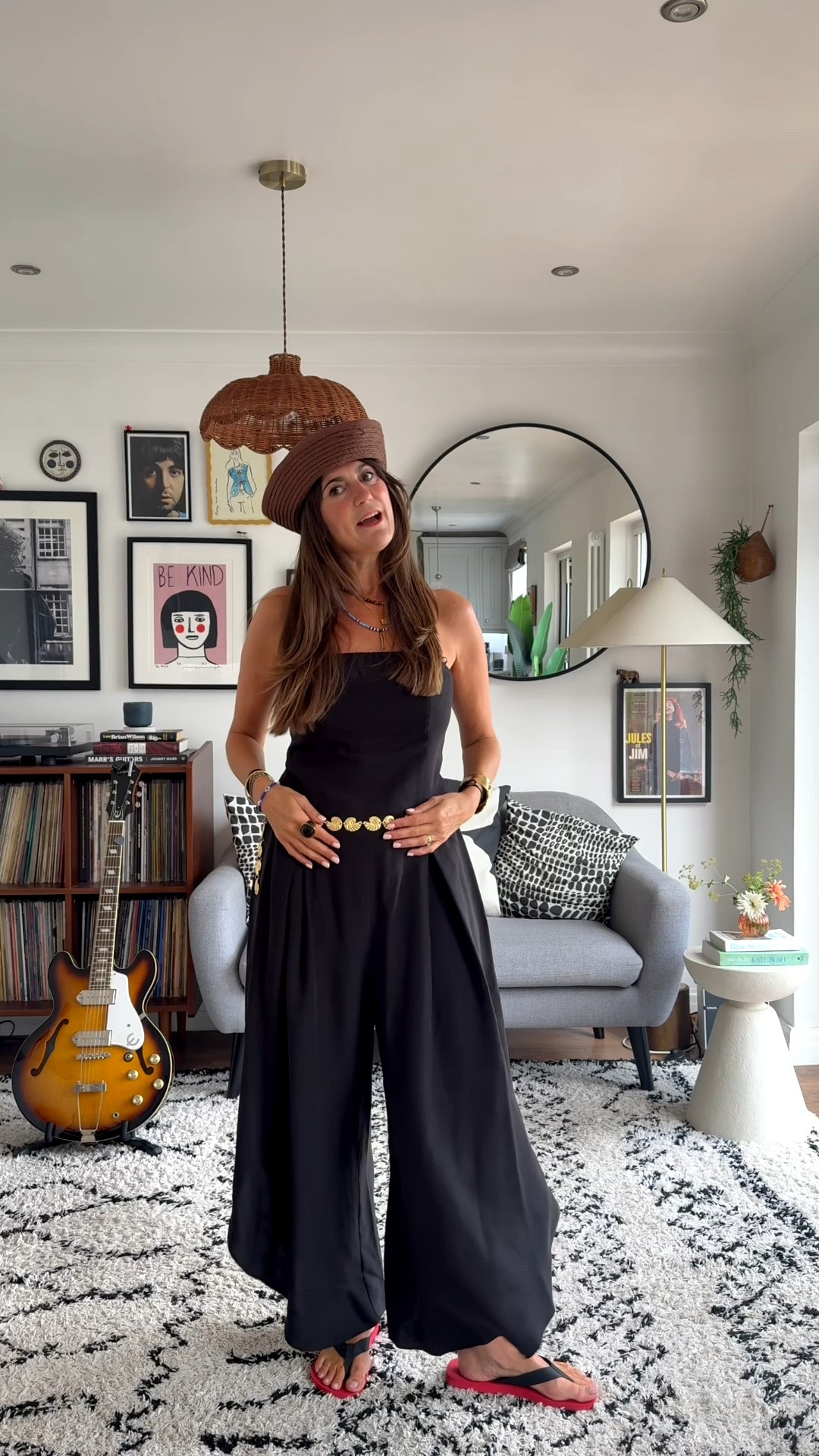 A fabulous alternative to a summer black dress is a summer black jumpsuit. Imagine dressed up of an evening on holiday. Or worn casual for a shop in the day.

#LTKuk #LTKsummer #LTKeurope