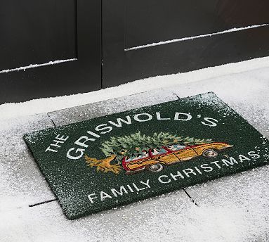 National Lampoon&rsquo;s Christmas Vacation Doormat | Pottery Barn (US)