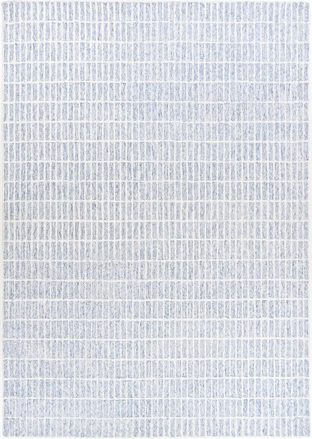 Handmade Capitola Space Dyeing Imported Premium Wool Area Rug - Unique Modern Design Carpet for L... | Amazon (US)