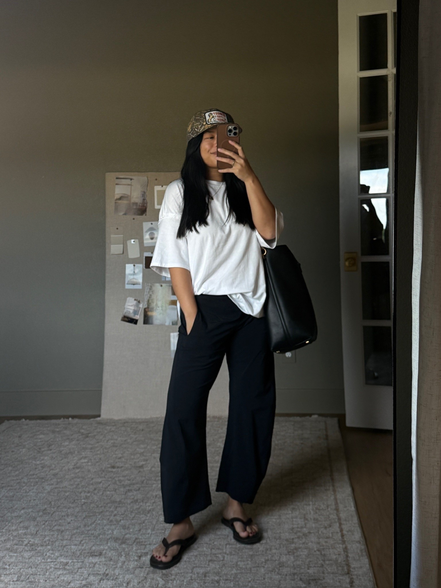 Casual outfit running errands! Can attest the Ruti pants are 100% worth the hype! Linking these and the dupe I have too! 

spring outfit, summer outfit, casual spring outfit 

#LTKSeasonal #LTKootd