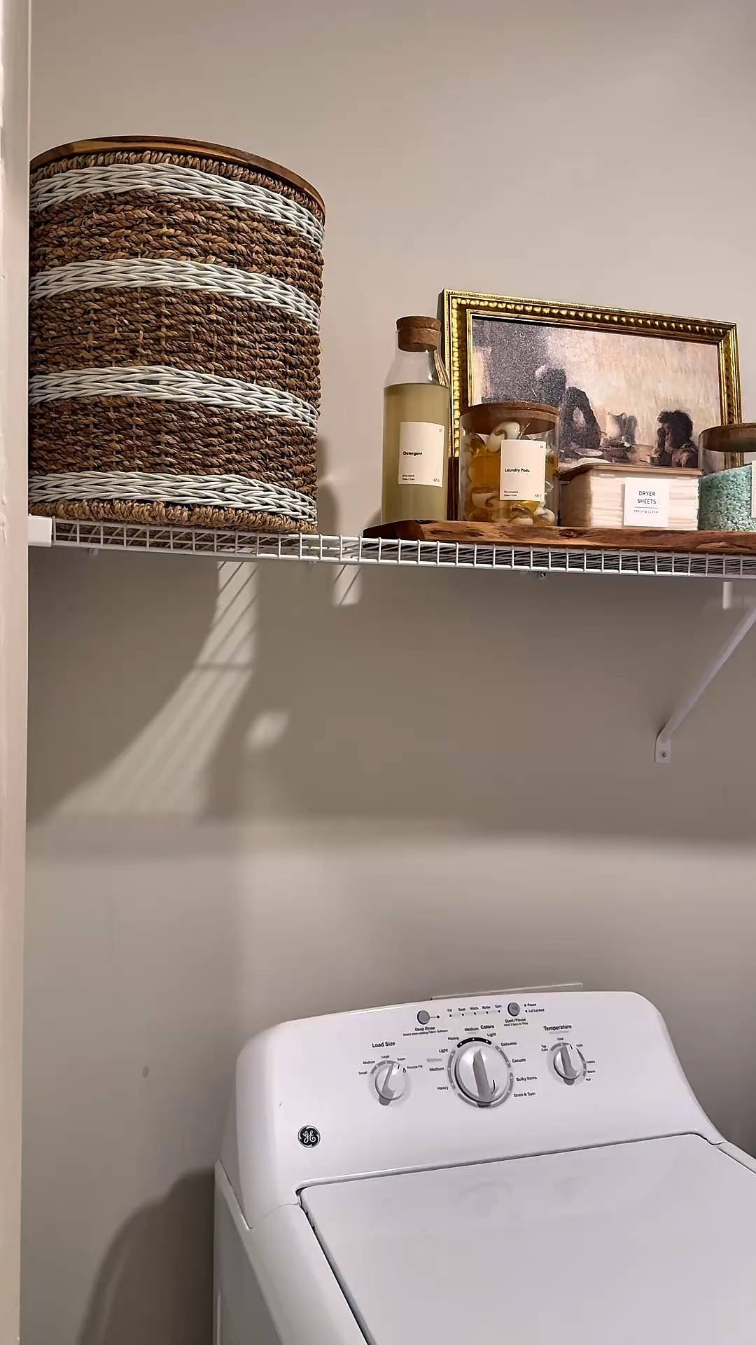 Mommas even though you have that ugly white rack in your laundry room. You can still make it look stylish! 

White rack Laundry Room level up #homedecor

#LTKmomlife #LTKdayinmylife #LTKHome