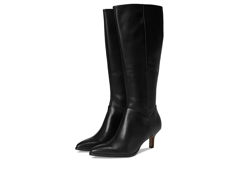 Dolce Vita Aldy Wide Calf Women's Boots Black : 8.5 M, Leather | Zappos
