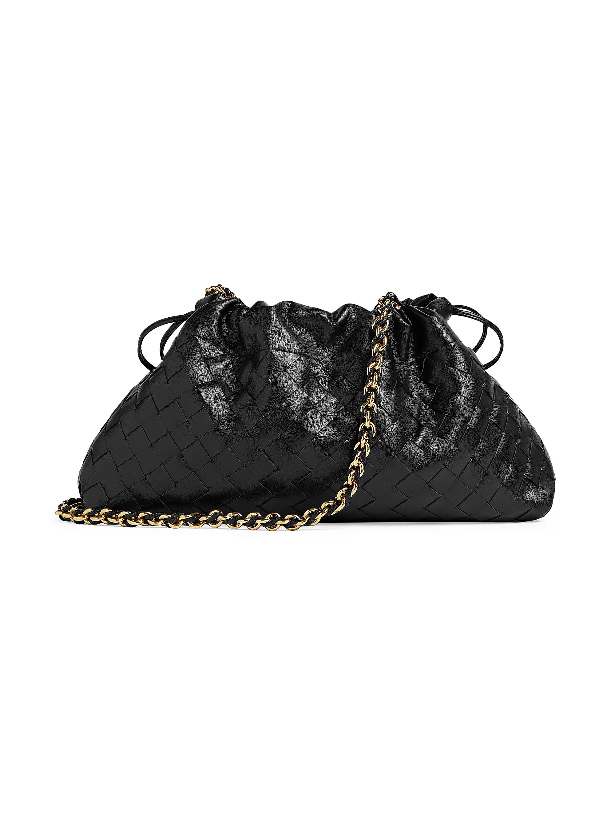 Dustbag Notte Intrecciato Leather Chain Shoulder Bag | Saks Fifth Avenue