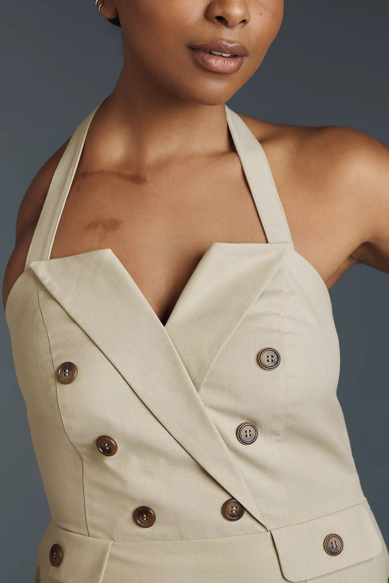 Walter Baker Nichelle Halter Suiting Mini Dress | Anthropologie (US)