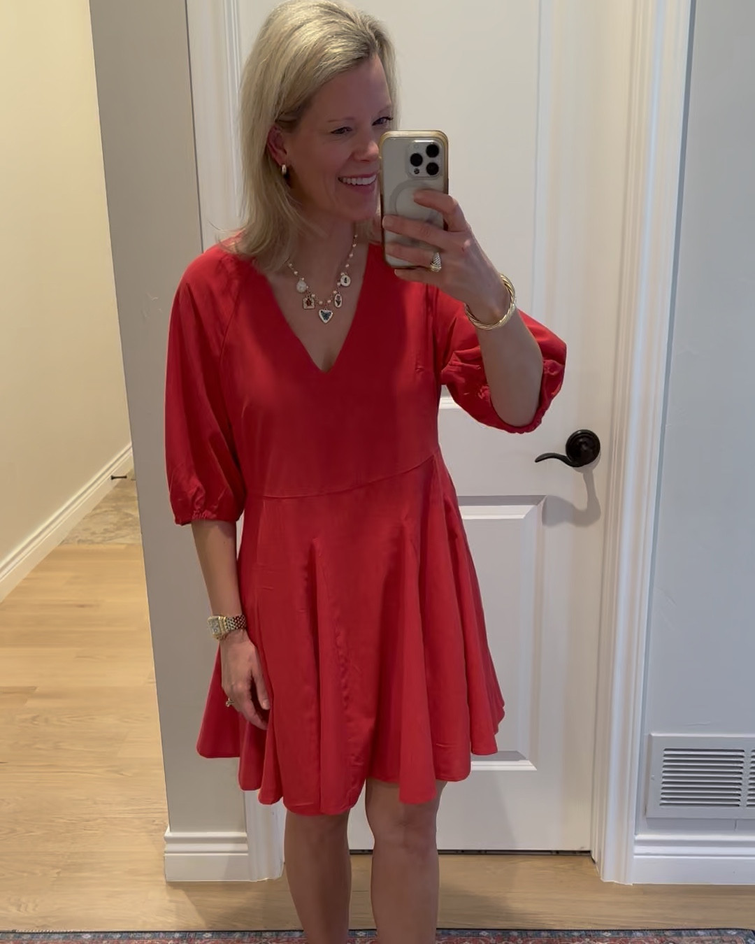 Search an amazing dress and amazing price! The shoes are absolutely darling and will sell out fast. The cute necklace is perfect for spring and summer! I’m wearing my regular size in the dress and the shoes.

#LTKParties #LTKSaleAlert #LTKSeasonal
