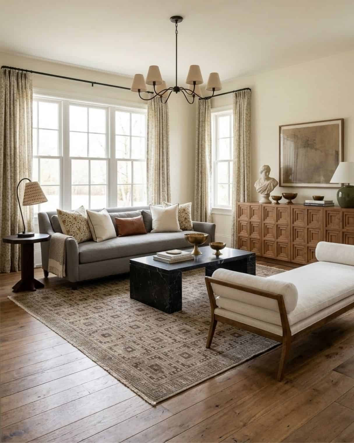Earthy Transitional Living Room Design

*Note: This is a digital room mockup showcasing product styling ideas from my room design mood board.

#LTKHome