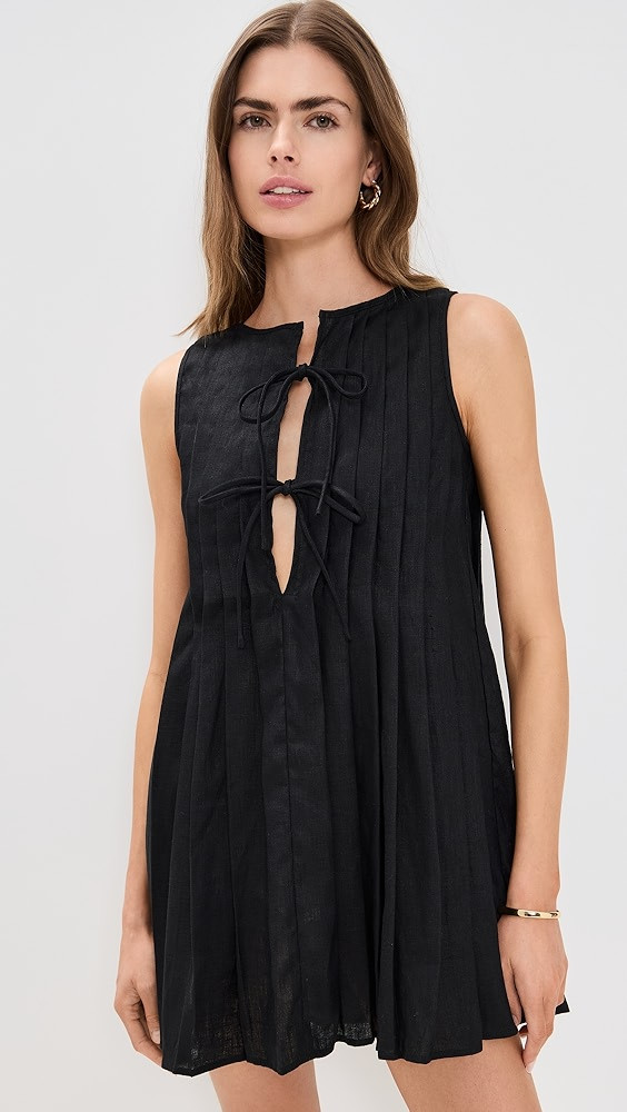 VRG GRL Valeria Linen Mini Dress | Shopbop | Shopbop