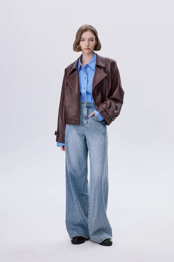 Fred Short Jacket in Eco Leather | Fabrique