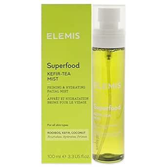 ELEMIS Superfood Kefir Tea Mist; Priming, Toning, and Setting Facial Spray, 3.3 Fl Oz | Amazon (US)