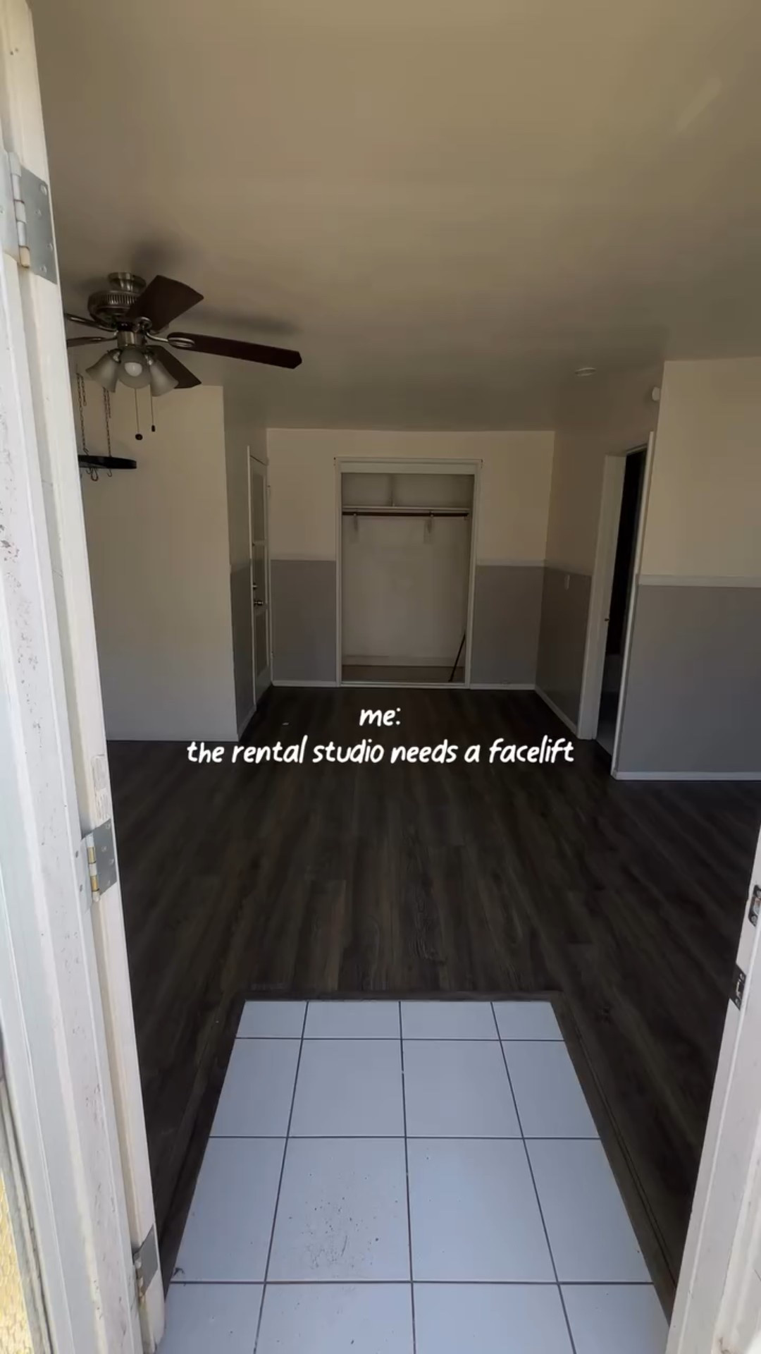 rental studio reno reveal ✨🔑 we thought this would be a chill side project… turns out it had other plans 😅 but we finished at the buzzer and it turned out so cute 🏡

home renovation, diy project, studio rental project, home inspo, before and after