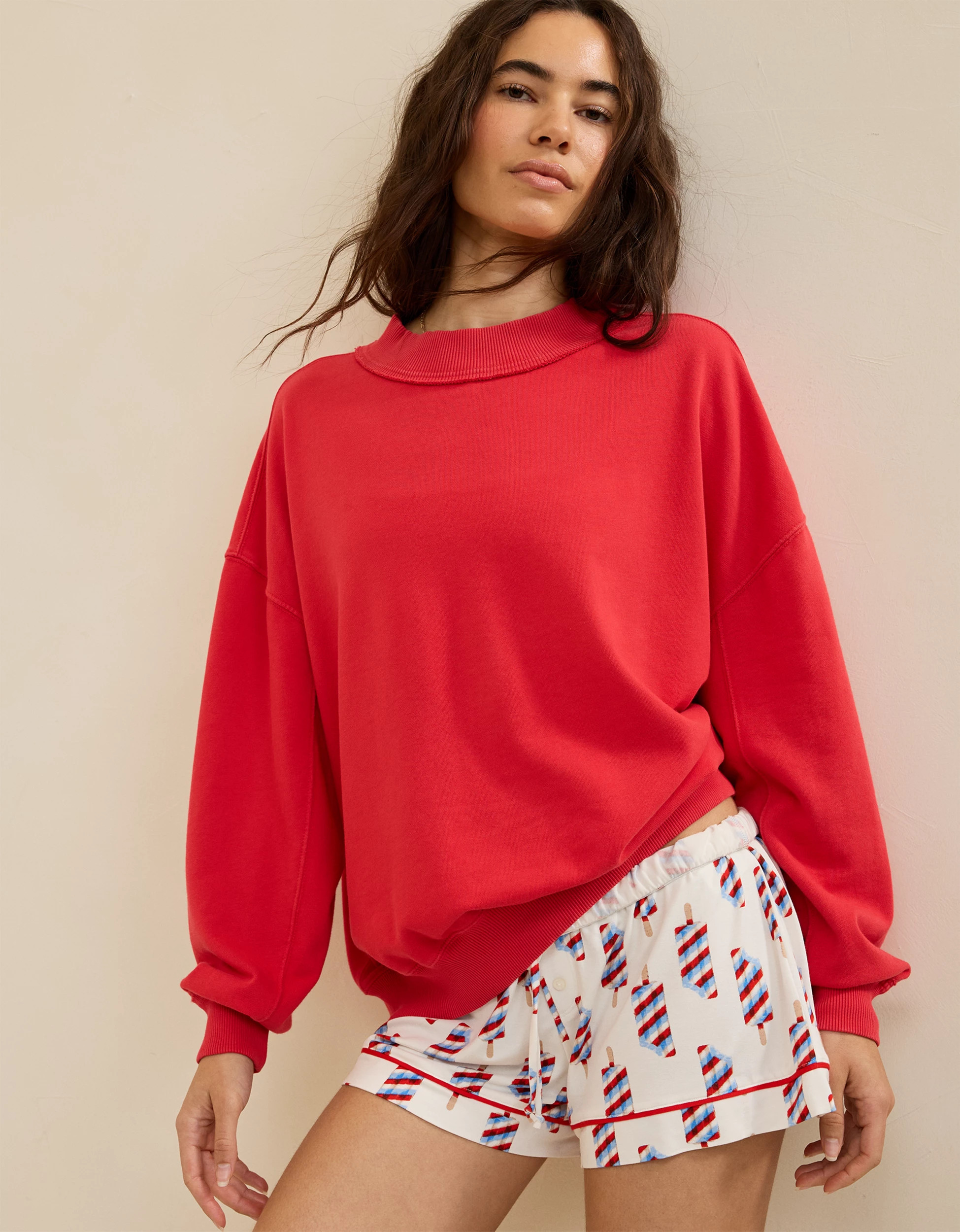 Aerie Alumni Mockneck Sweatshirt | Aerie