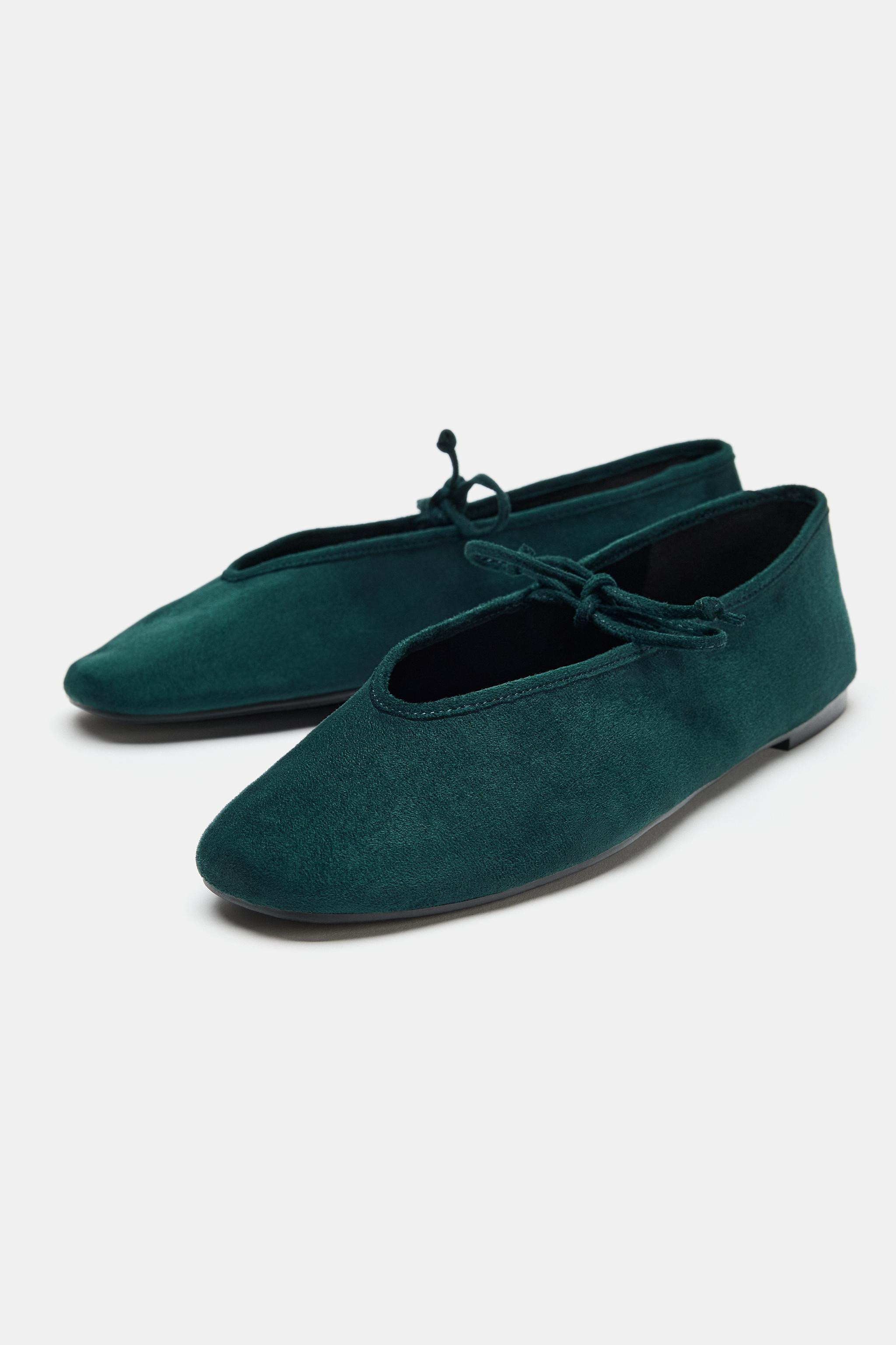BOW BALLET FLATS | Zara Canada