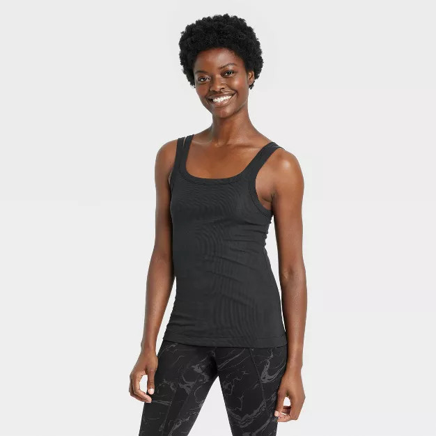 Women's Active Ribbed Tank Top - All in Motion™ | Target