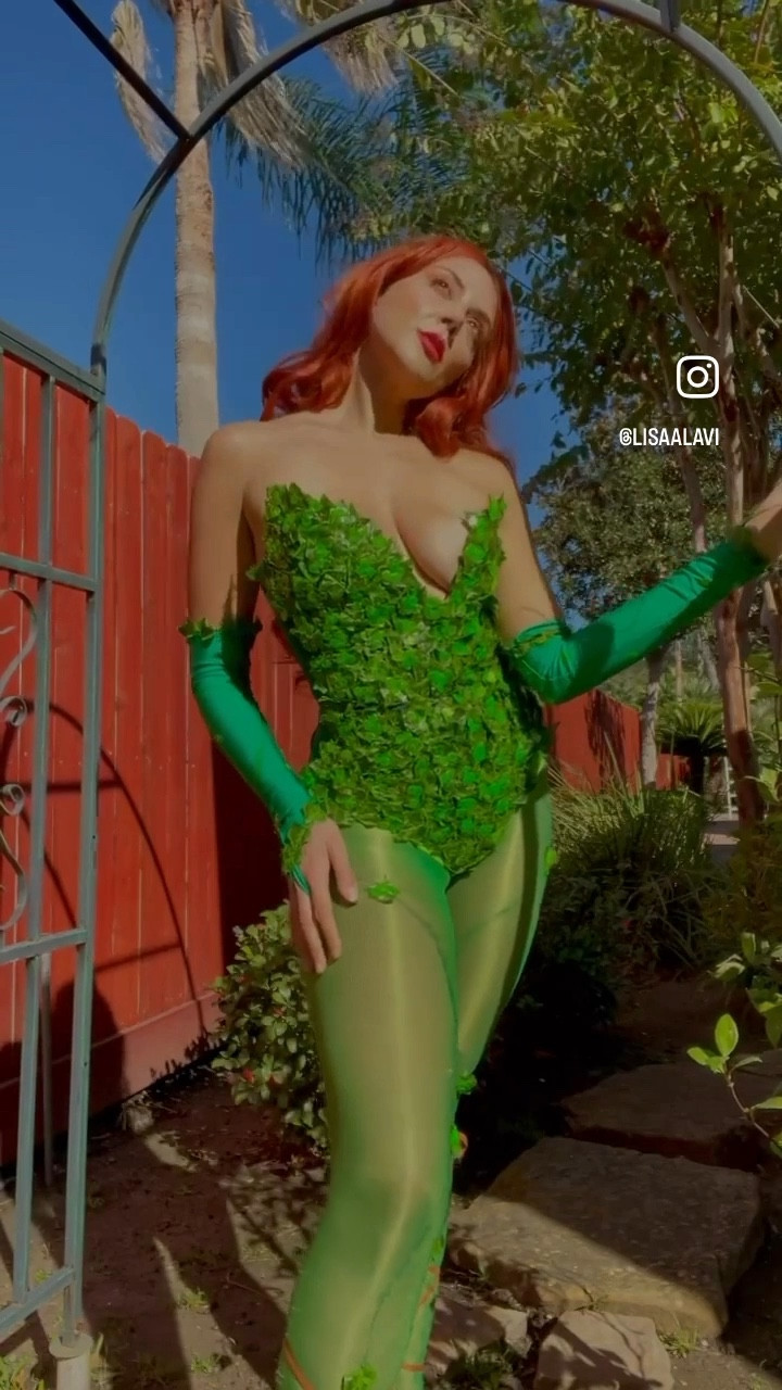 Every year, I get asked about my Poison Ivy outfit. For my fellow Poison Ivy babes, the full DIY tutorial is posted on YouTube. 💚🌹

The sequins I used are no longer available so selected and alternative. The bodysuit is the same brand but the green base is no longer available  for the same cut. I will look for an alternative green base or you can double the tutorial Ivy and sequins used to cover the back. ❤️

#LTKHalloween #LTKSeasonal #LTKVideo