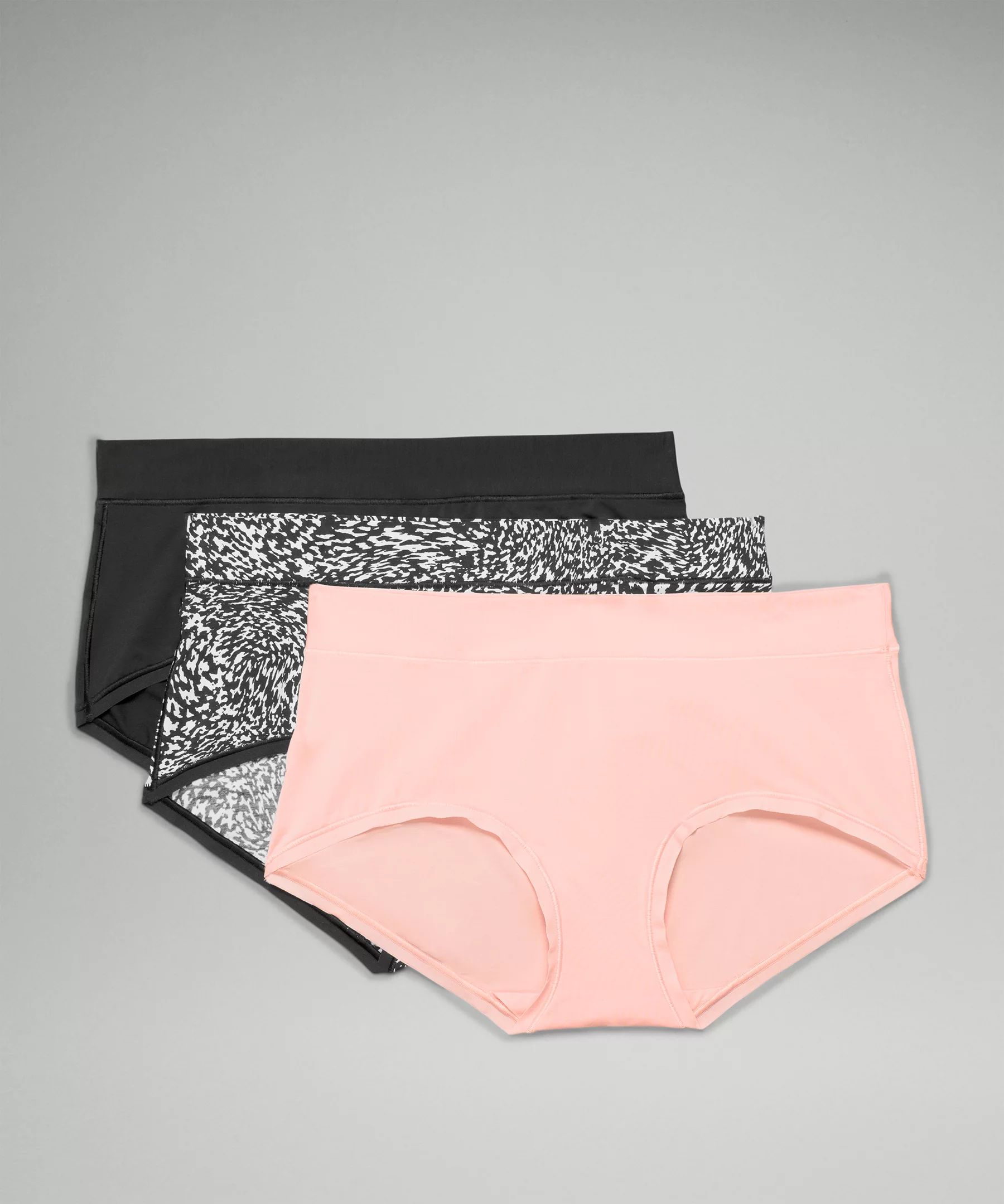 UnderEase Mid-Rise Boyshort Underwear 3 Pack | Lululemon (US)