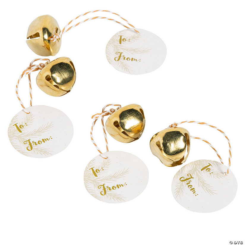 Jingle Bell Gift Tags - 24 Pc. | Oriental Trading Company