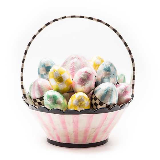 MacKenzie-Childs | Pastel Egg Basket | MacKenzie-Childs