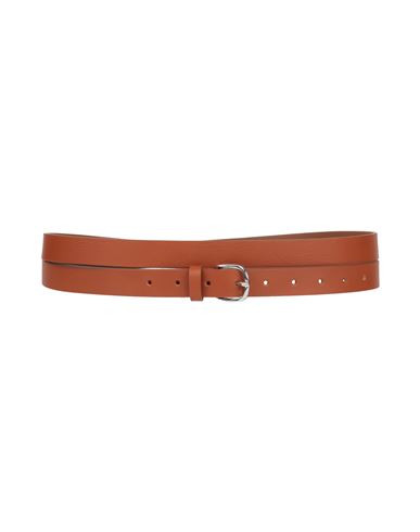 Semicouture Woman Belt Brown Size 19.5 Soft Leather | YOOX (US)