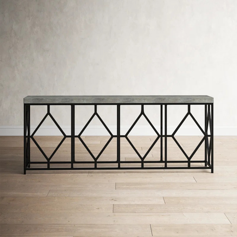 Levins 80.25'' Metal Console Table | Wayfair North America