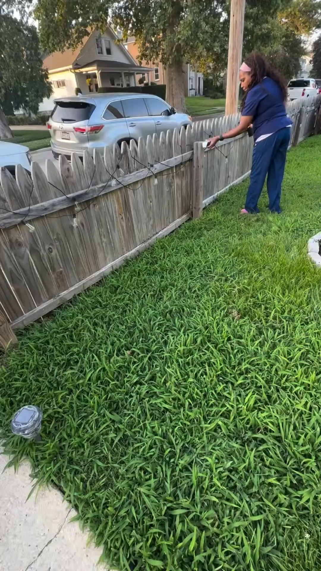 Hello IG fam!
Found on Amazon these amazing fence lights from LANSOW 
Solar Powered Lights Outdoor Waterproof, 9-Mode Warm/Cool White & RGB Up-Down Led Spot Wall Lights Dusk to Dawn Decor for Backyard, Deck, Patio, Pool, Railing(White)

Link will be on my story and LTK 

like✨Comment✨Share✨
Follow @angedvabdecor for more inspiration 
click on my linktree to shop 🛍️
my home 🏡 #homedecor #amazon #amazonfashionfinds  #amazonas  #outdoorlights #fencelights #frontyard