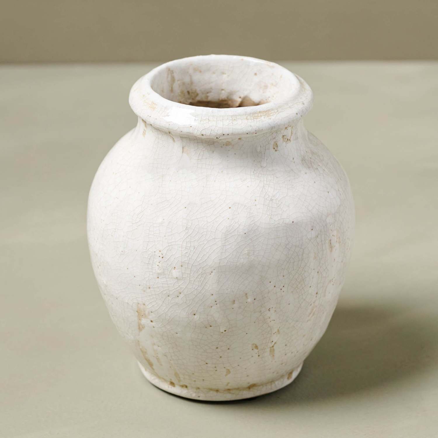 Marie Distressed Crackle Vase | Magnolia
