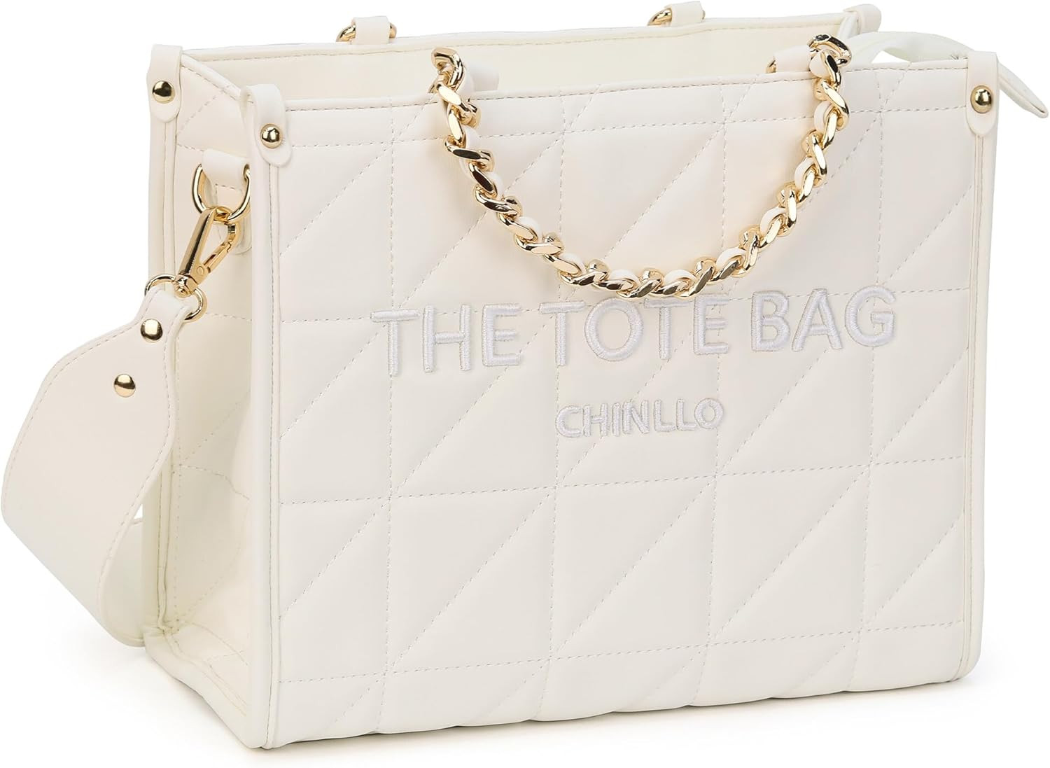 Chinllo Tote Bag for Women, Top Handle Stachel Purse and Handbags with Shoulder Strap | Amazon (US)