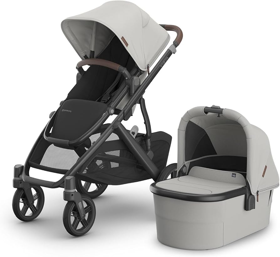 UPPAbaby Vista V3 Stroller + Bassinet V3 - Convertible Single-to-Double Stroller System- Bassinet... | Amazon (US)