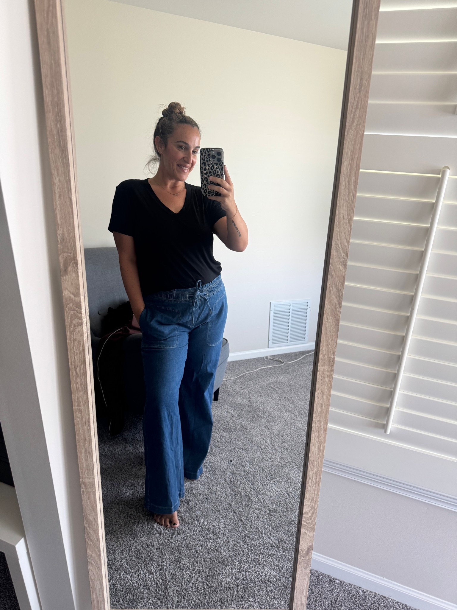 Loving these pants! They are actually stretchy and comfy! Top is the softest ever! I’m a medium in both. 

#LTKOver40 #LTKStyleTip #LTKFindsUnder50