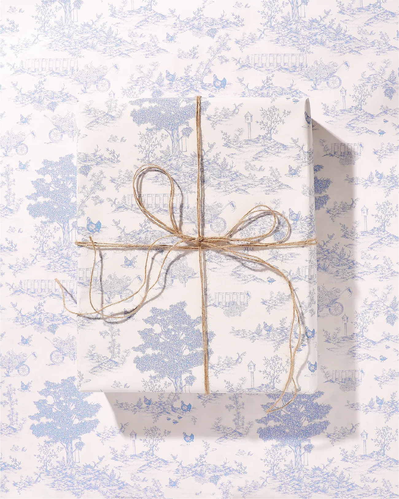 Dolly's Toile Wrapping Paper Blue | Friend of Mine
