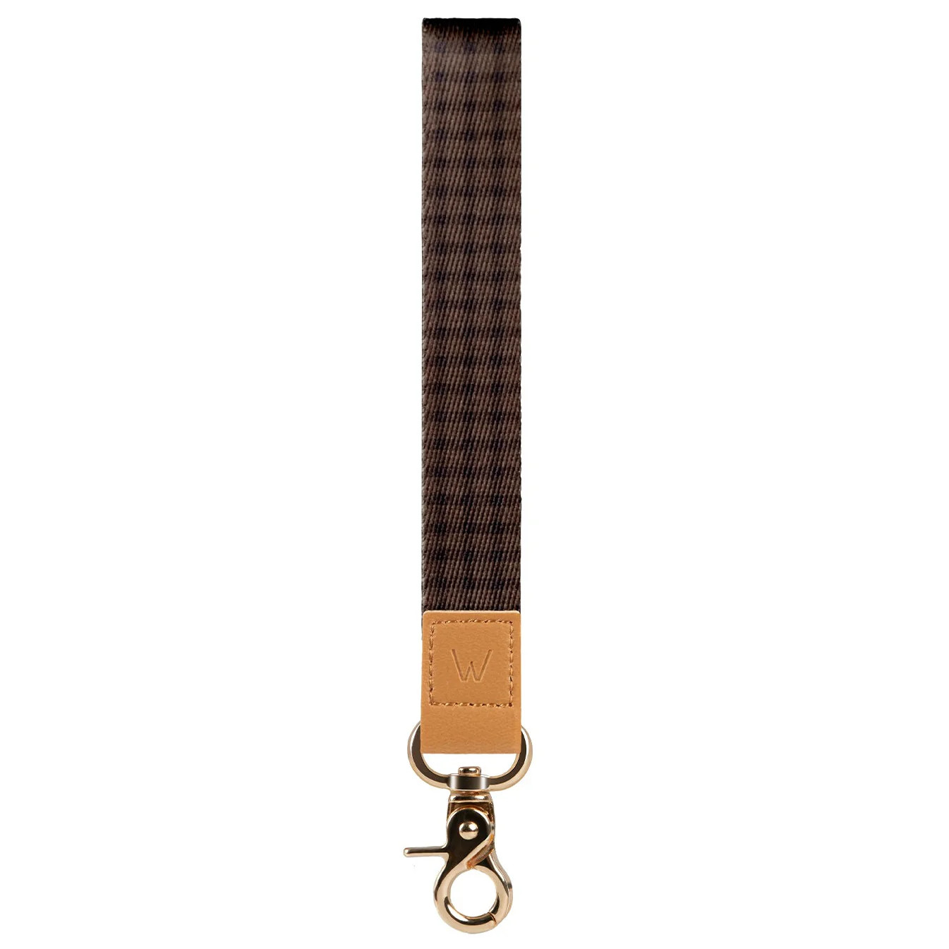 Cafe Gingham Wrist Lanyard | Walli Cases