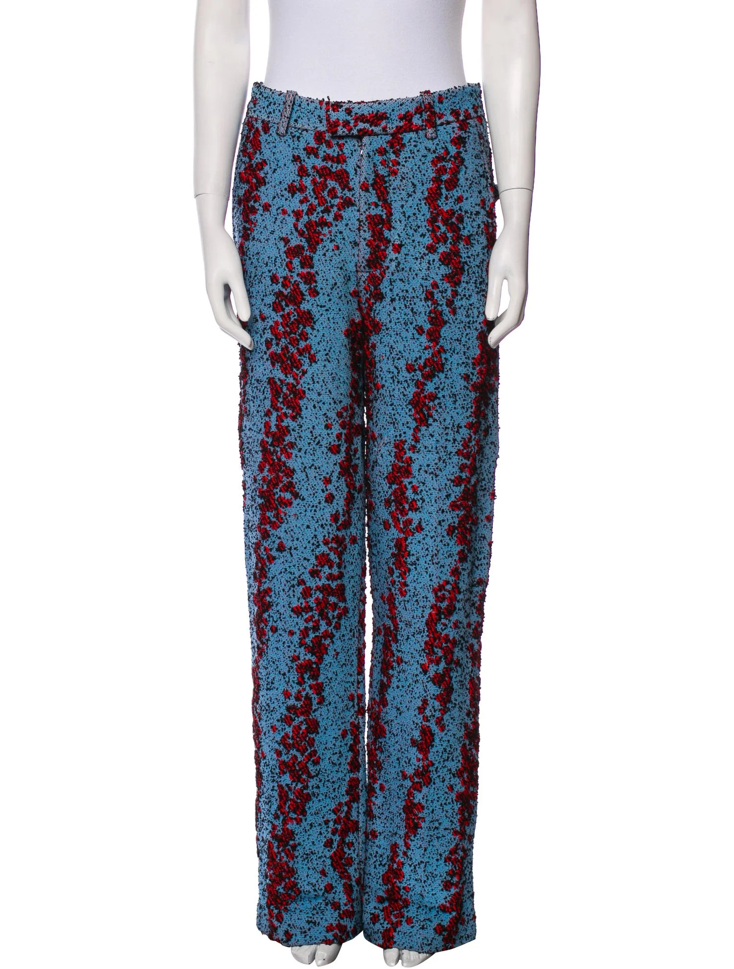 Printed Wide Leg Pants | The RealReal