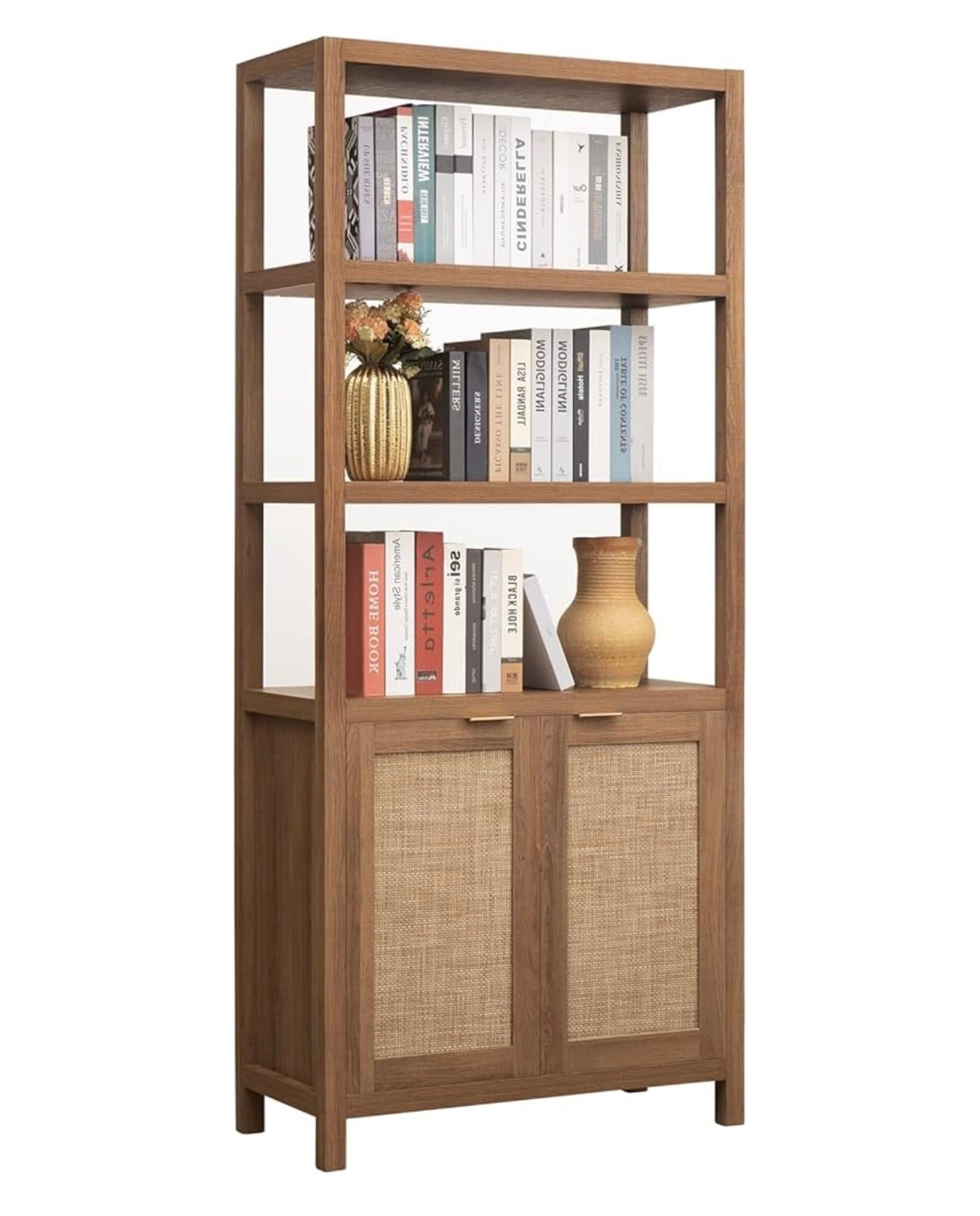5 Tier Rattan Book Shelf 71" Tall 

#LTKStyleTip #LTKU #LTKHome