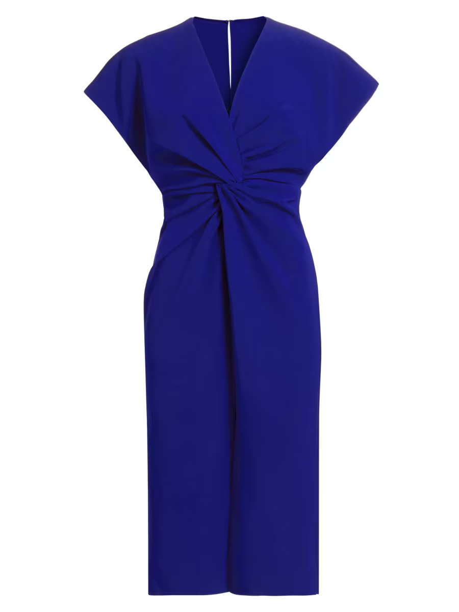 Jackie Twist-Front Cocktail Dress | Saks Fifth Avenue